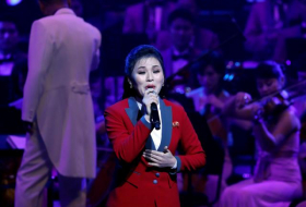 North Korean orchestra serenades South Koreans amid protest
 