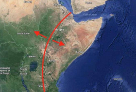 Enormous crack opened up in Africa, evidence Africa is literally splitting in two