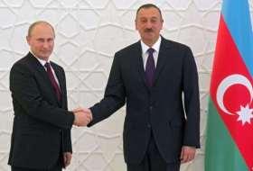 Azerbaijani president congratulates Russian counterpart