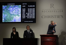 Rockefeller treasures break record for single-owner auction