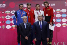 Azerbaijan`s Chunayev wins European wrestling silver