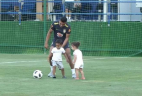 Child's play for Brazilian toddlers at World Cup - VIDEO
