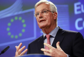 Barnier criticises May's UK-wide Brexit backstop plan