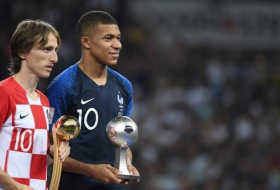 Croatia's Modric wins Golden Ball as World Cup top player, Mbappe young player award