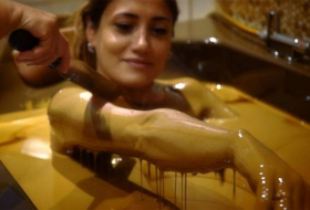 The Naftalan bath oil, Azerbaijan's slick beauty treatment
