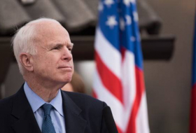 Trump-McCain rift clear as president sends brief tweet and heads to play golf