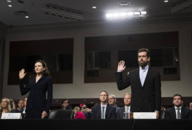 Facebook and Twitter executives grilled in hearings before US Congress