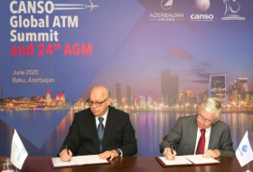 AZAL inks agreement to hold CANSO-2020 Global Summit in Baku 