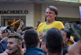 Jair Bolsonaro, Brazil's presidential front-runner, stabbed at rally