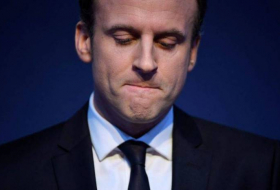 French President Macron's popularity hits record low