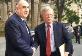 John Bolton arrives in Baku for official visit