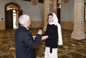 First VP Mehriban Aliyeva attends opening of renovated Imam Huseyn Mosque