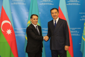 Azerbaijan, Kazakhstan eager to fully use their transit potential, says Prime Minister Novruz Mammadov