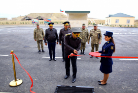 Azerbaijani defense minister inaugurates new military unit of Air Force - PHOTO+VIDEO