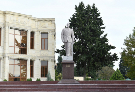 President Ilham Aliyev arrived in Aghdam district for visit