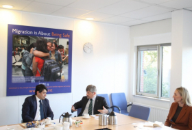 Delegation of Azerbaijani State Committee on Diaspora held meeting in Netherlands