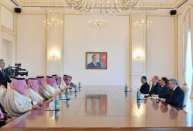President Aliyev receives delegation led by Saudi Arabian interior minister -UPDATED