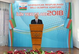   President Ilham Aliyev attends ceremony dedicated to 2018 sporting results  