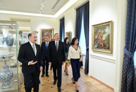  Azerbaijani president inaugurates building of National Museum of Art after overhaul 
