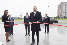 Azerbaijani president attends opening of new administrative building of Binagadi District Court 