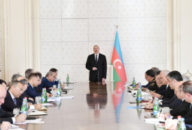  President Ilham Aliyev chairs meeting of Cabinet of Ministers 