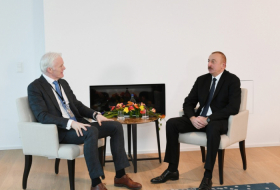   Azerbaijani president meets with Microsoft vice president  