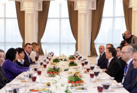 Azerbaijani Prime Minister, Georgian President have joint working dinner