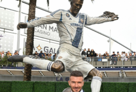 Galaxy honour David Beckham on MLS opening day