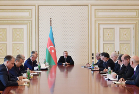  President Aliyev chairs meeting over fire in Baku mall