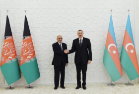  Ilham Aliyev met with Afghan President Mohammad Ashraf Ghani  