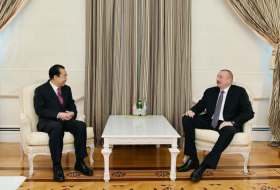   Azerbaijani president receives president of Chinese People’s Institute of Foreign Affairs  
