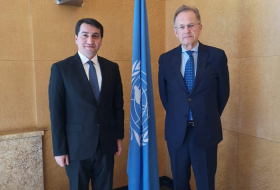   Azerbaijani official meets head of UN Office in Geneva  