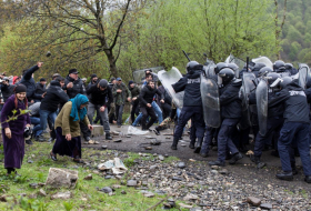  Georgia: Police clashes with protesters against hydropower plant-  NO COMMENT  