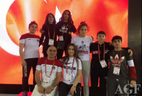Azerbaijani wrestlers bring home eleven medals from Antalya tournament