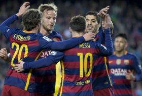   Messi shines as Barca secure their 8th league title in 11 years  