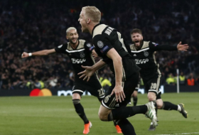 Ajax beat Tottenham 1-0 in first leg of Champions League semifinal