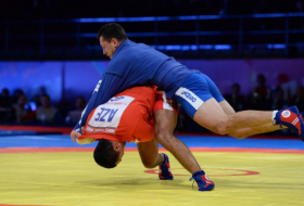 Seven Azerbaijani sambo wrestlers to contest medals at 2nd European Games