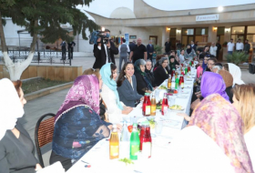  Azerbaijan's First VP Mehriban Aliyeva attends iftar ceremony  
