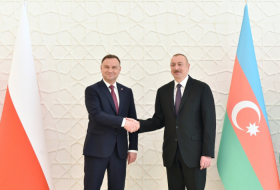   Azerbaijani, Polish presidents hold expanded meeting  