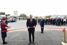  President Ilham Aliyev inaugurates Sabunchu Railway Station Complex - PHOTOS