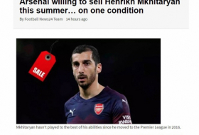   Football News24: Arsenal willing to sell Henrikh Mkhitaryan this summer… on one condition  