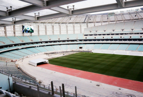  Lawn at Baku Olympic Stadium receives highest appraisal from UEFA 