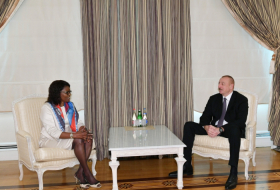  Azerbaijani president receives World Bank delegation 