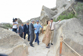   UNESCO Director-General visits Gobustan National Historical-Artistic Reserve  