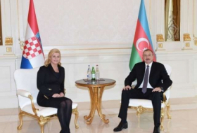  Azerbaijani president sends congratulatory letter to his Croatian counterpart 