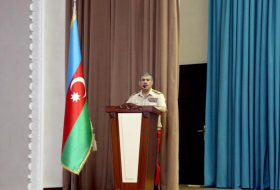   Azerbaijani minister: Military personnel must be educated in spirit of love for Motherland  