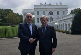  Elmar Mammadyarov meets with John Bolton 
