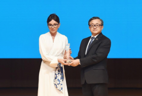   First Vice-President Mehriban Aliyeva awarded a special UN award   