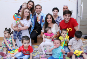   Leyla Aliyeva meets residents of children’s home No1  