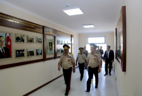  Azerbaijani defense minister attends opening of new infrastructure facility of Naval Forces -  VIDEO+PHOTOS  